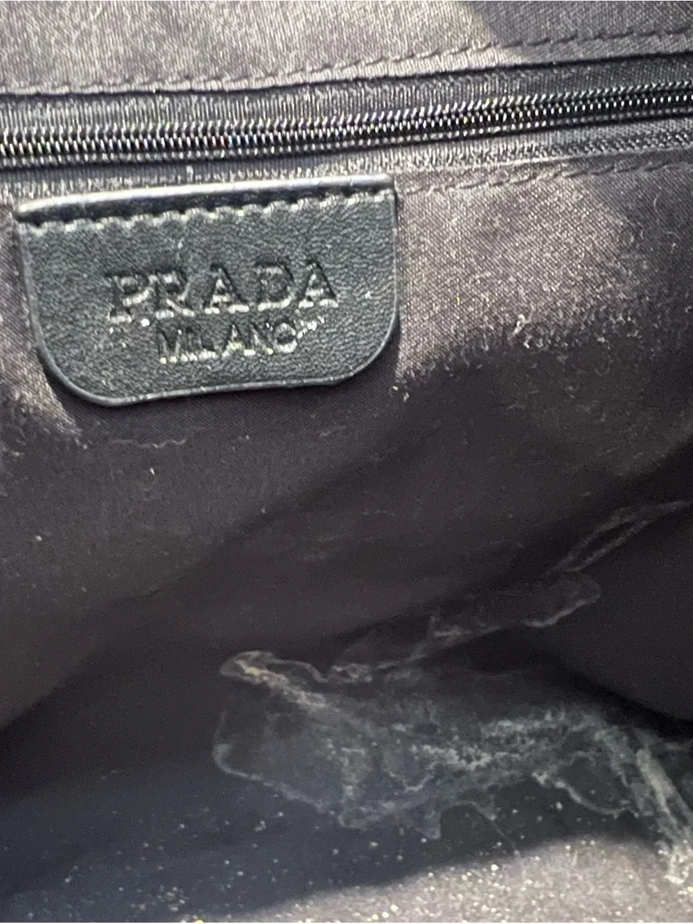 Prada Black Nylon Logo Interior Diaper Bag Tote - Picture 4 of 8
